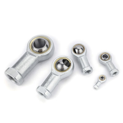 S55C Material Rod End Bearing Silver Spherical Bearing Rod Ends Corrosion Resistant