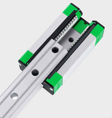 Guía lineal de bola de recirculación de alta velocidad 15mm63mm Guía lineal de tren deslizamiento de precarga ajustable