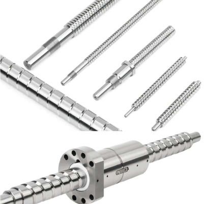 Efficient High Precision Ball Screw 10mm - 160mm Ball Screw For CNC
