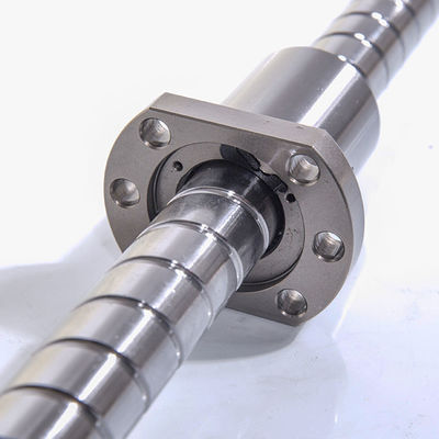 High Rigidity Rolled Ball Screw 10mm - 160mm High Precision Lead Screw Core Transmission Components