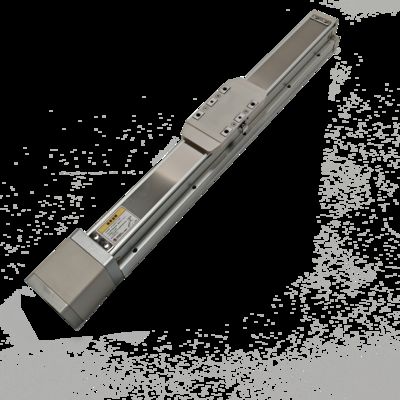 High-Speed Response 200W Motor Output Timing Belt Linear Stage with 45N Rated Thrust and 25×5 Timing Belt