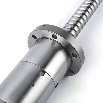 Full stroke precision grinding ensures smooth operation the ground ball screw remains undeformed under heavy loads